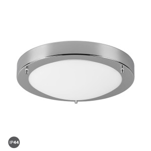 CONDUS Chrom E27 IP44 Plafon łazienkowy