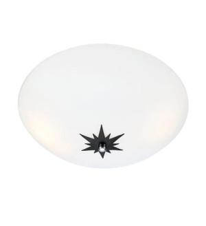 ROSE biały | czarny Ø 35cm 2xE14 Lampa sufitowa Markslojd 108207