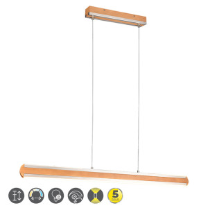 DEACON Brąz | Nikiel mat 40W DIM 2700-6000K ściemnailny Lampa wisząca Trio 326610207 ( dostępna 1szt. )