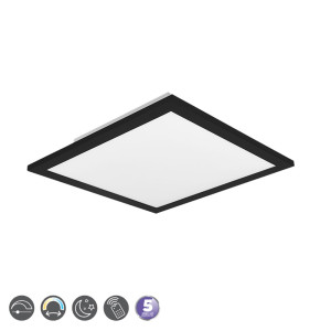 GAMMA Czarny mat LED 13,5W DIM Pilot 2700-6500K ściemnialny Plafon RL R62863032