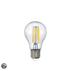 LED BULB ściemnialny włącznikiem 8W E27 2700K Filament Trio 987-6810