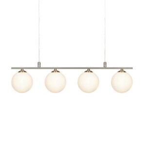 QUATTRO stalowy 4xG9 Lampa wisząca Markslojd 107573