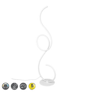 JIVE Biały mat LED DIM 23W 2700-6000K Ściemnialna Lampa podłogowa Trio 423410131