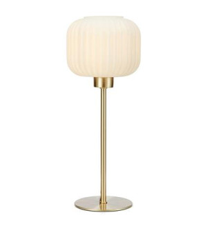 SOBER biały | mosiądz Ø 15cm E14 Lampa stołowa Markslojd 108120