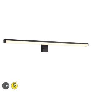 LINO Czarny mat szer.60cm. LED 11W 3000K IP44 Kinkiet łazienkowy nad lustro