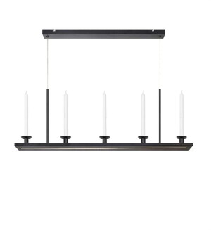 DOWNTOWN czarny LED DIM 22W 3000K Lampa wisząca ze świecznikami Markslojd 107527