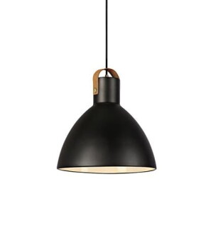 EAGLE czarny Ø 22cm E27 Lampa wisząca Markslojd 106552