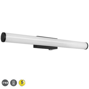 MATTIMO Czarny mat LED 6,5W szer.60cm. 3000K IP44 Kinkiet łazienkowy nad lustro Trio 283270232