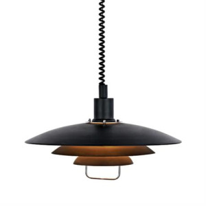 KIRKENES czarny E27 Lampa wisząca Markslojd 104540