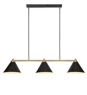 KLINT czarny | antyczny 3xE14 Lampa wisząca Markslojd 108074