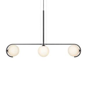 PARK czarny | biały 3xG9 Lampa wisząca Markslojd 107828
