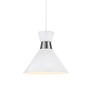 WAIST biały | satyna Ø 33cm E27 Lampa wisząca Markslojd 106801