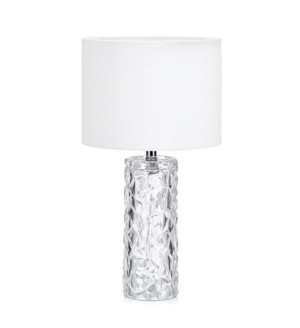 MADAME przeźroczysty | biały Ø 24cm E27 Lampka stołowa Markslojd 107189