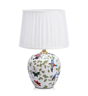 MANSION biały Ø 31cm E27 Lampka stołowa Markslojd 107040