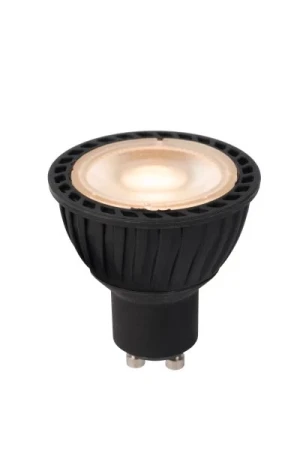 LED GU10 czarny 3-StepDim 5W 2200K CRI=95 ściemnialny Lucide 49010/05/30