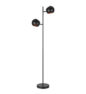 EDGAR czarny 2xE14 Lampa podłogowa stojąca Markslojd 107741