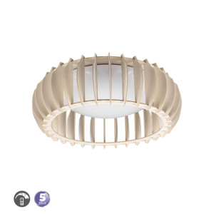 MONTE Brąz LED 16,5W 3000K ściemnialna Lampa sufitowa