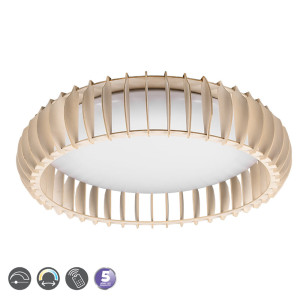 MONTE Brąz LED DIM PILOT 38W 3000-6500K Lampa sufitowa