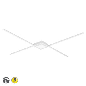 OXFORD LED Biała 27W ściemnialna 3000K Lampa sufitowa