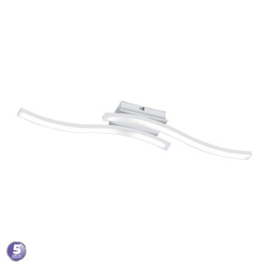 ROUTE LED Biały Mat 2x5W 4000K Lampa sufitowa