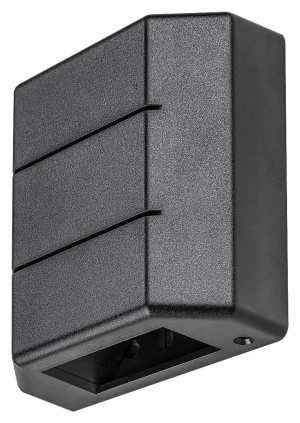 Lippa czarny LED 6W 3000K IP54 Kinkiet zewnętrzny