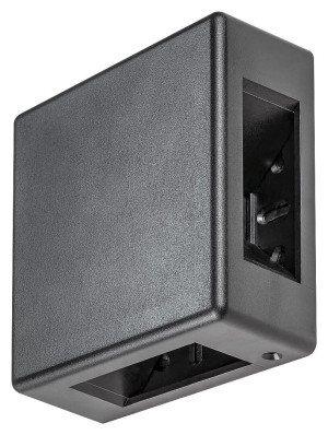 Lippa czarny LED 6W 3000K IP54 Kinkiet zewnętrzny