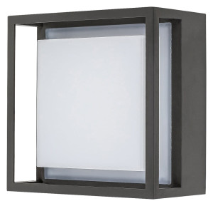 Mendoza antracyt LED 6,5W 3000K IP65 Kinkiet zewnętrzny kwadratowy