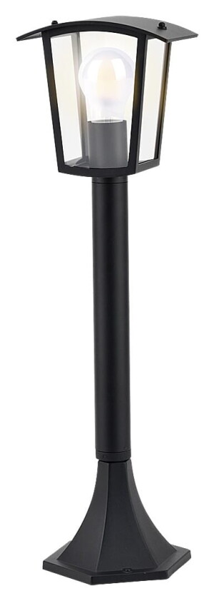 Taverna czarny wys. 60cm. E27 IP44 Lampa ogrodowa stojąca