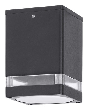 Zombor antracyt GU10 IP54 Downlight zewnętrzny kwadratowy