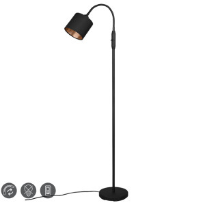 TOMMY Czarny mat E14 Lampa podłogowa stojąca RL R46331079