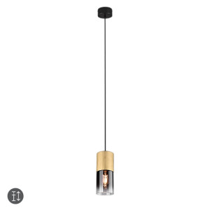 ROBIN Mosiądz mat E27 Lampa wisząca