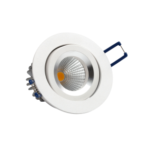LARSI L SLIM biały Ø 8,2cm LED 6W 3000K barwa ciepła Oczko sufitowe