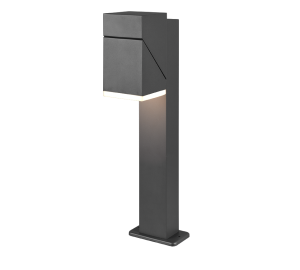 AVON antracyt wys. 50cm. LED 7W 3000K IP54 Regulowana głowica Lampa ogrodowa stojąca