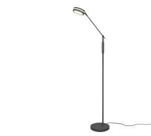 FRANKLIN antracyt LED DIM 6,5W 2700+3200+4000K Lampa podłogowa ściemnialana
