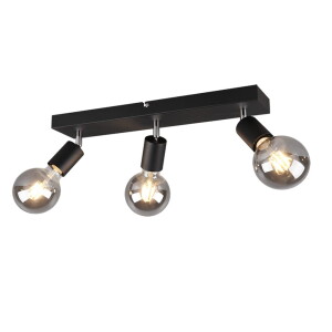 VANNES Czarny mat 3xE27 Spot RL R80183032