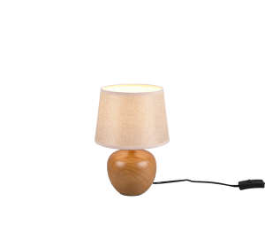 LUXOR brąz | beż E14 Lampka stołowa