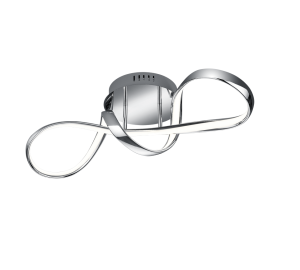 PERUGIA chrom LED 3 step dim 28W 4000K Lampa sufitowa ściemnialna