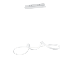 PERUGIA biały mat LED 3 step dim 37W 4000K Lampa wisząca ściemnialna