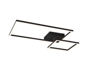 PADELLA czarny mat LED 3 step dim 25W 4000K ściemnialna Lampa sufitowa ( 1 szt. dostępna od ręki. Wysyłka 24 h. )