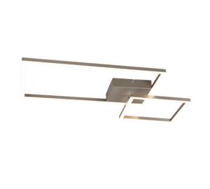 PADELLA nikiel mat LED 3 step dim 25W 4000K ściemnialna Lampa sufitowa
