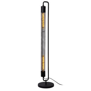 CALIXT Czarny 2xE27 Lampa podłogowa stojąca