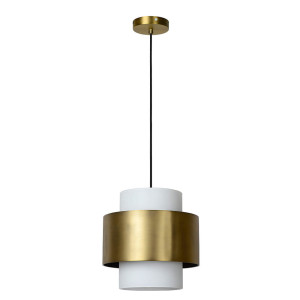 FIRMIN Matowe Złoto | Mosiądz śr.30cm E27 Lampa wisząca