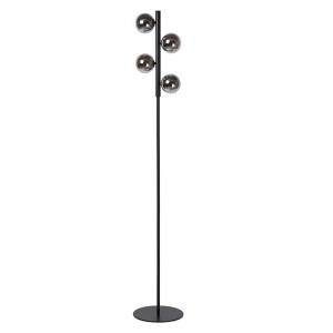 TYCHO Czarna 4xG9 Lampa podłogowa Lucide 45774/04/30