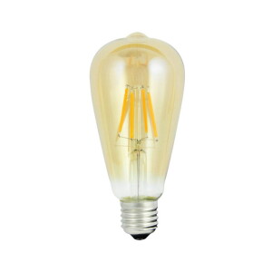 Dekoracyjna żar. LED filament Vintage Amber E27 4W 2200K 320lm 304513