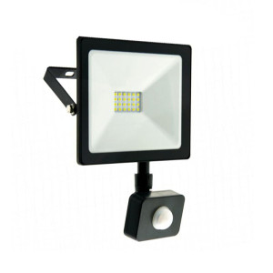 Naświetlacz z czujką ruchu PIR 20W 1800lm 4000K 120° Czarny Eco Energy EE-09-774 ( na stanie 2szt.)