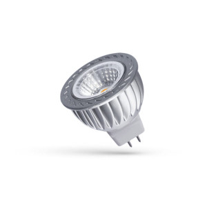 LED MR16 12V 4W COB 38° CW z SZYBKĄ 6000K Spectrum ( na stanie 6szt.)