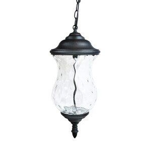 MARSYLIA LED lampa wisząca czarna Polux 300850