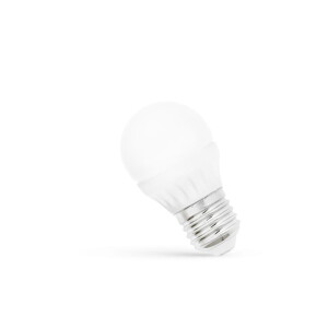 Żarówka LED kulka E27 230V 6W CW 6000K Spectrum WOJ13025
