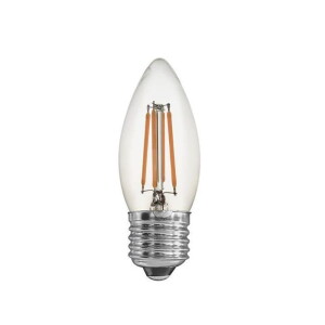 Filament LED 4W barwa zimna 6500K E27 Świeczka Ecolight EC79311 ( na stanie 17 szt.)