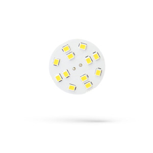 LED G4 12V 2W 12 LED CW 30mm SPECTRUM 6000K